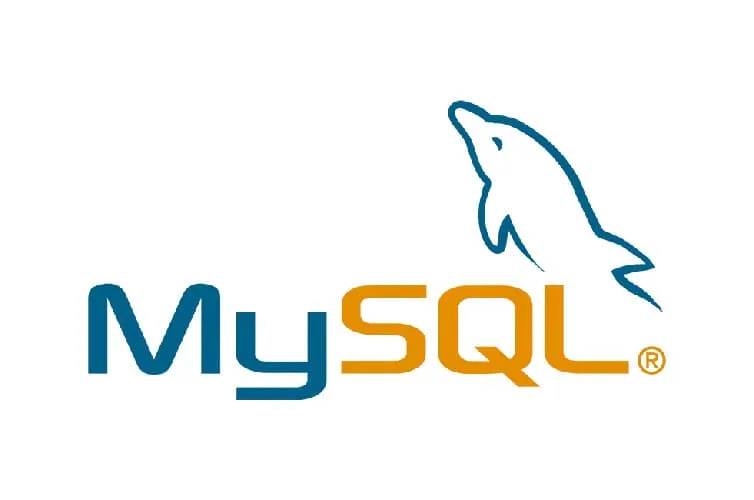 Minimalist MySQL logo for the database management system