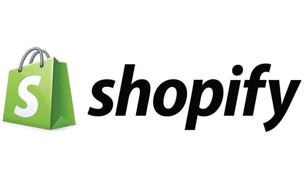 Minimalist Shopify logo for the e-commerce platform