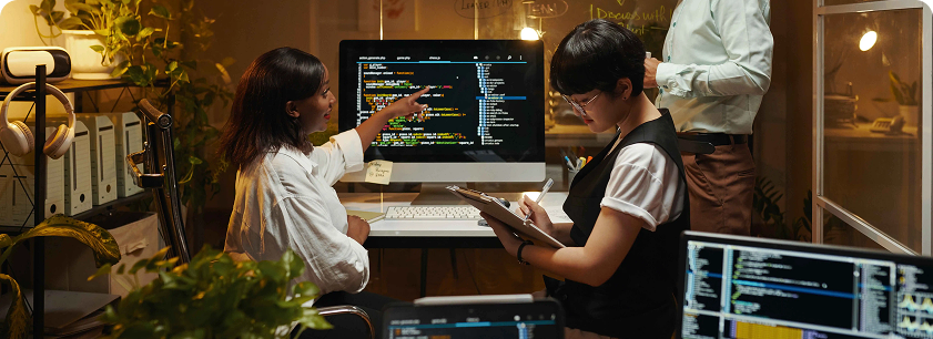 Team of certified blockchain experts working