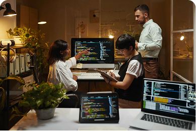 Team of certified blockchain experts